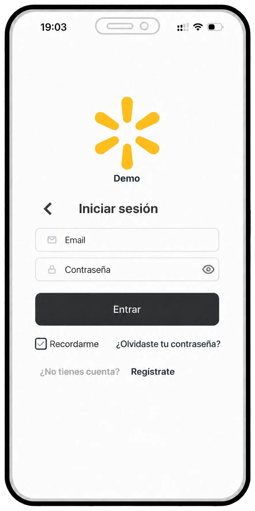 Acceso a la comunidad desde el móvil